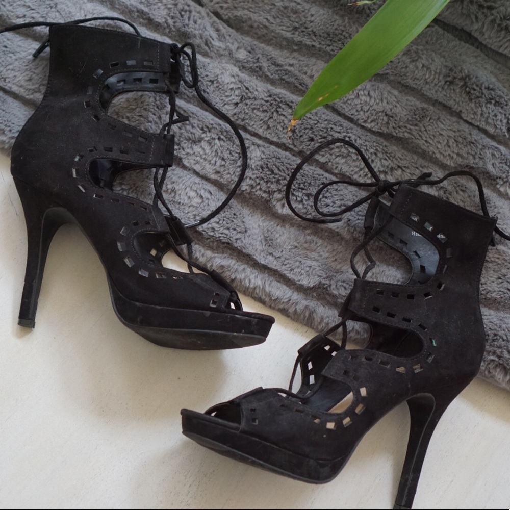 Lace Up Heels